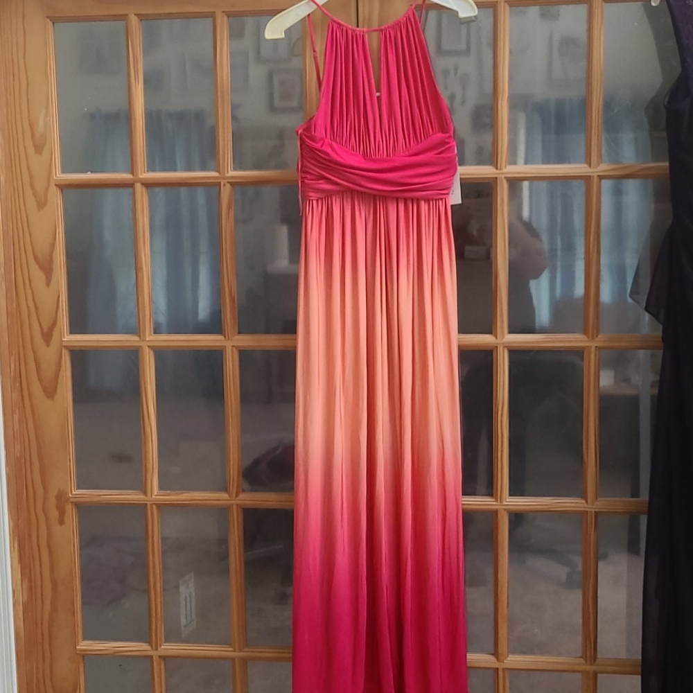 Pretty sherbert-y colored dress